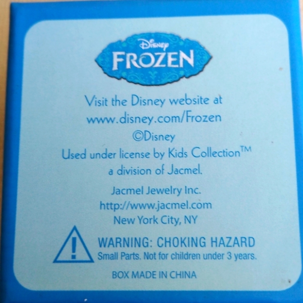 DISNEY FROZEN AUSTRIAN CRYSTAL ICE SKATE PENDENT - Picture 7 of 8
